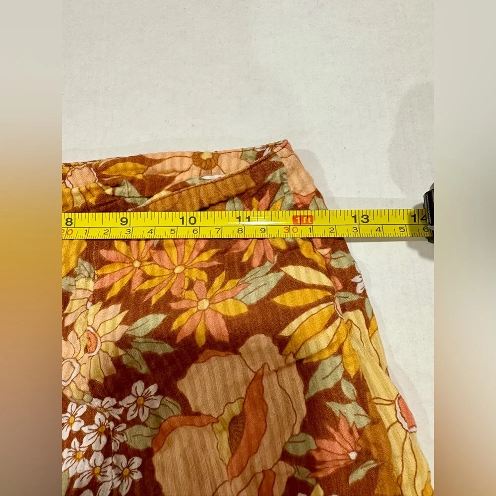 Billabong / The Salty Blonde Long Boho Floral Pants Woman’s Size 25 - Picture 8 of 9